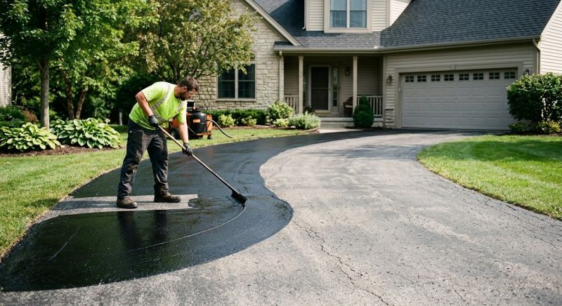 Blacktop Driveway Sealing in Fort Collins, CO