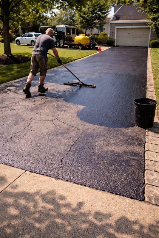 Residential Asphalt Sealing in Columbus, OH
